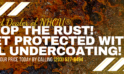 Protect Your Investment With NH Oil Undercoating (NHOU®)